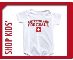 Kids' Switzerland Soccer Jerseys